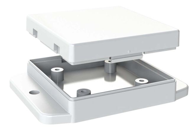 Snap Together Plastic Enclosures in White | SN-21-00 Snap Together Plastic Enclosures in White | SN-21-00