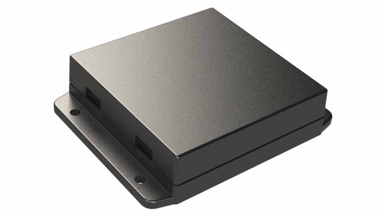 SN-30-01 Black indoor plastic snap together enclosure for electronics - 3.15 x 3.15 x 0.93 inches