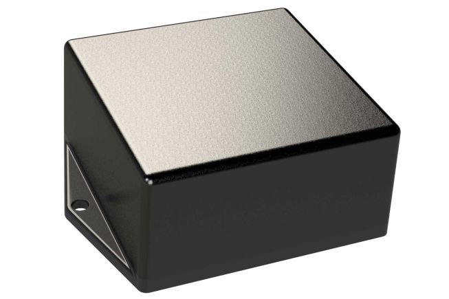 TF-3315TX Black basic potting box for potting compound and electronics - 3 x 3 x 1.5 inches
