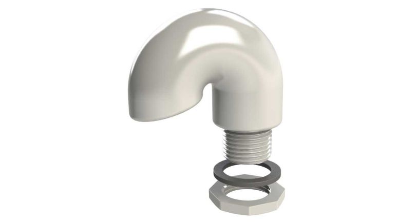 Hooked air vent accessory for enclosures for preventing condensation