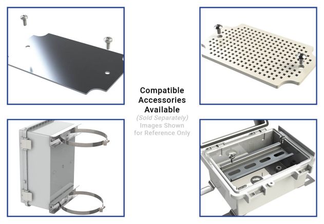 WH-16 | Waterproof Hinged Box | For Indoor or Outdoor Use