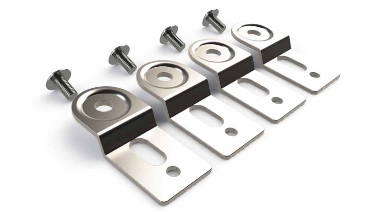 WQ-90 flange kit to wall mount Polycase WQ series enclosures