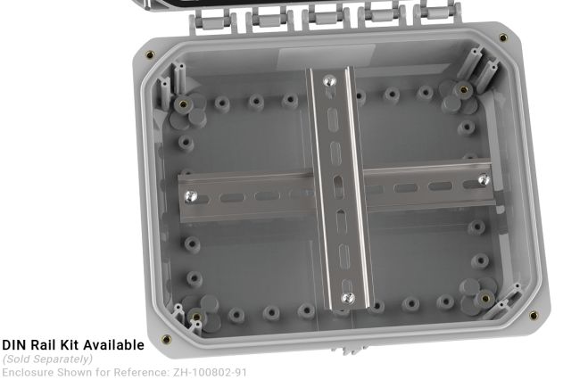 T・T・T ZH-100804 | Waterproof Hinged Box | NEMA & IP Outdoor Rated
