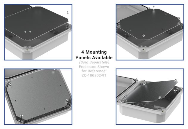 ZQ-100804 | NEMA Rated Junction Box | Outdoor Enclosure