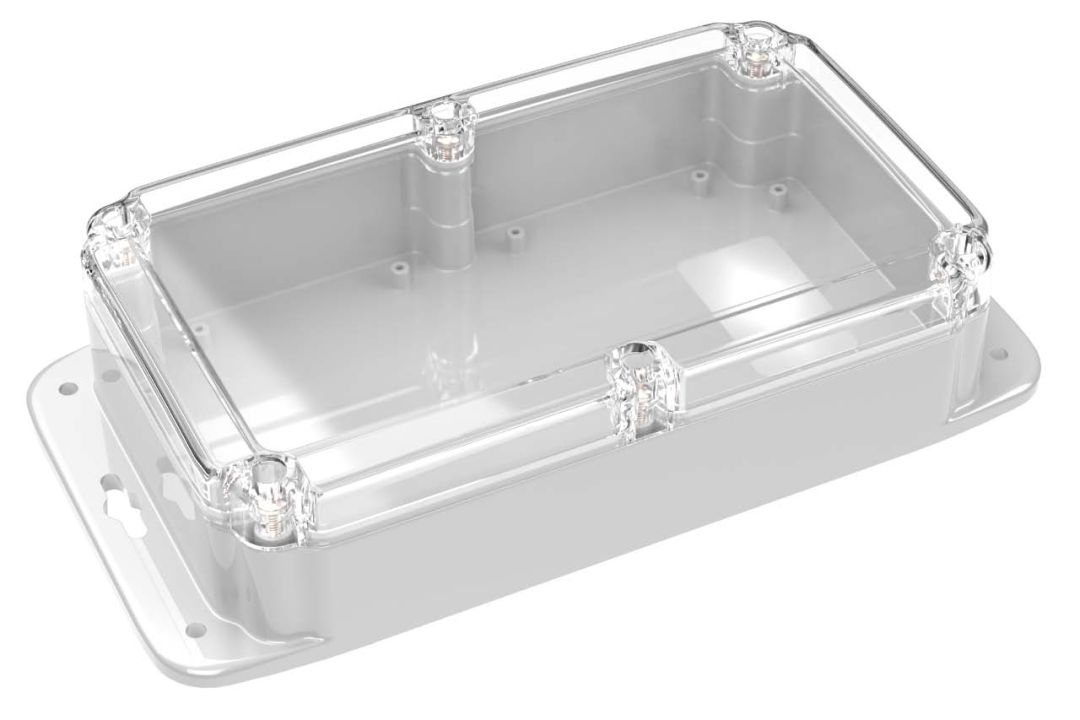plastic junction box enclosure with clear lid
