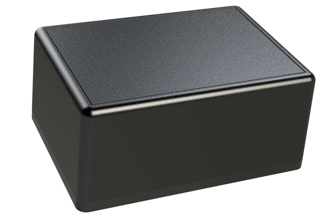P-3420TX Black potting box for electronics - 4.38 x 3.13 x 2 inches