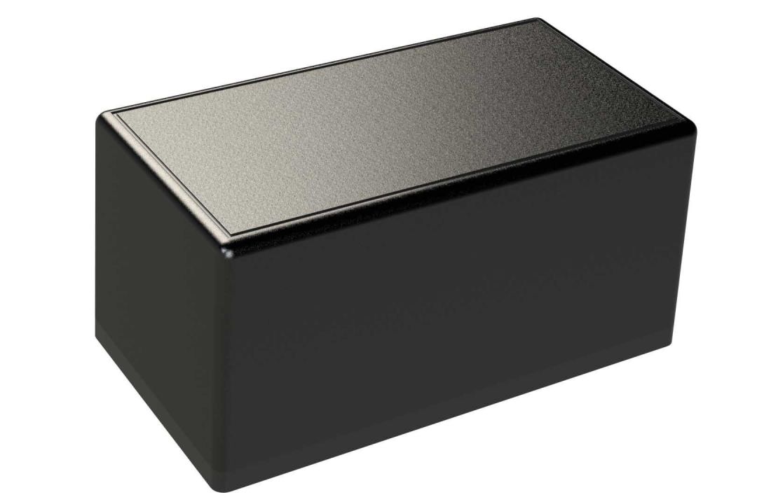 TS-2420P Black indoor enclosure for electronics - 4 x 2.13 x 2 inches