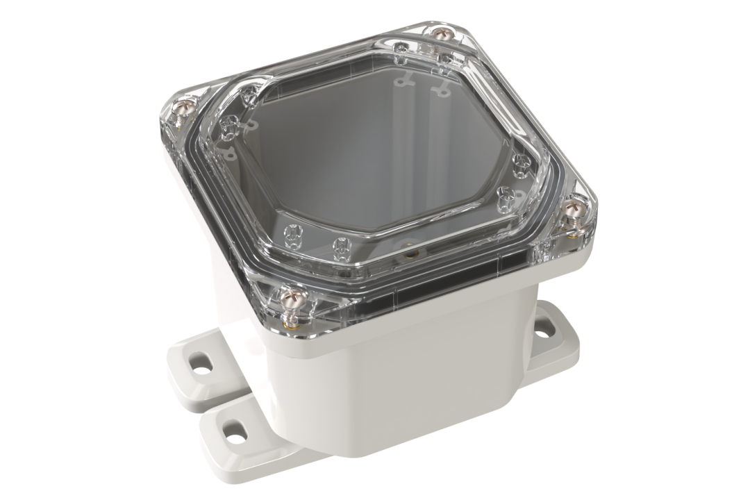 Clear cover small electrical enclosure