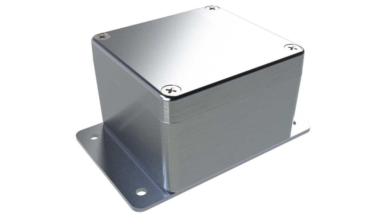Romantic GiftCaiqinlen Electronic DIY Aluminum Enclosure Case Shielding Signal PCB Junction Aluminum Box for Electronic Prod Compact Structure Professional Design Electronic DIY Aluminum Box 