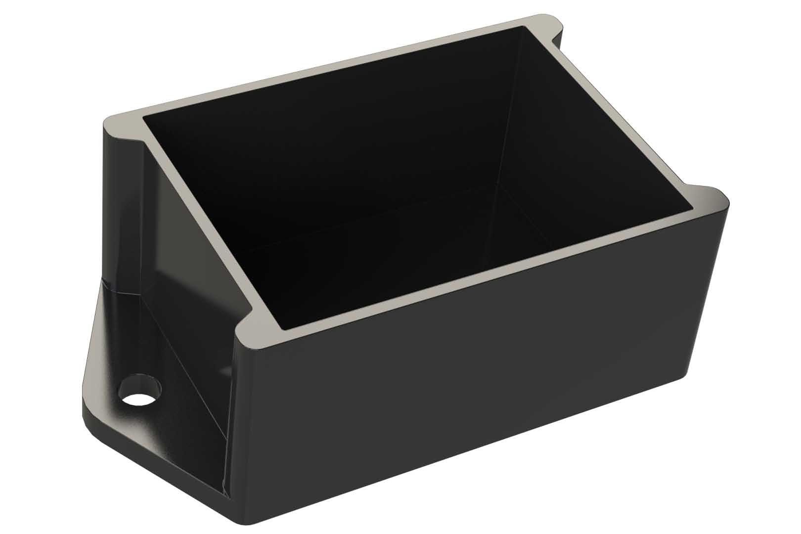 FB17 Project ABS Plastic Box Case Black Size 63x115x23 mm. 