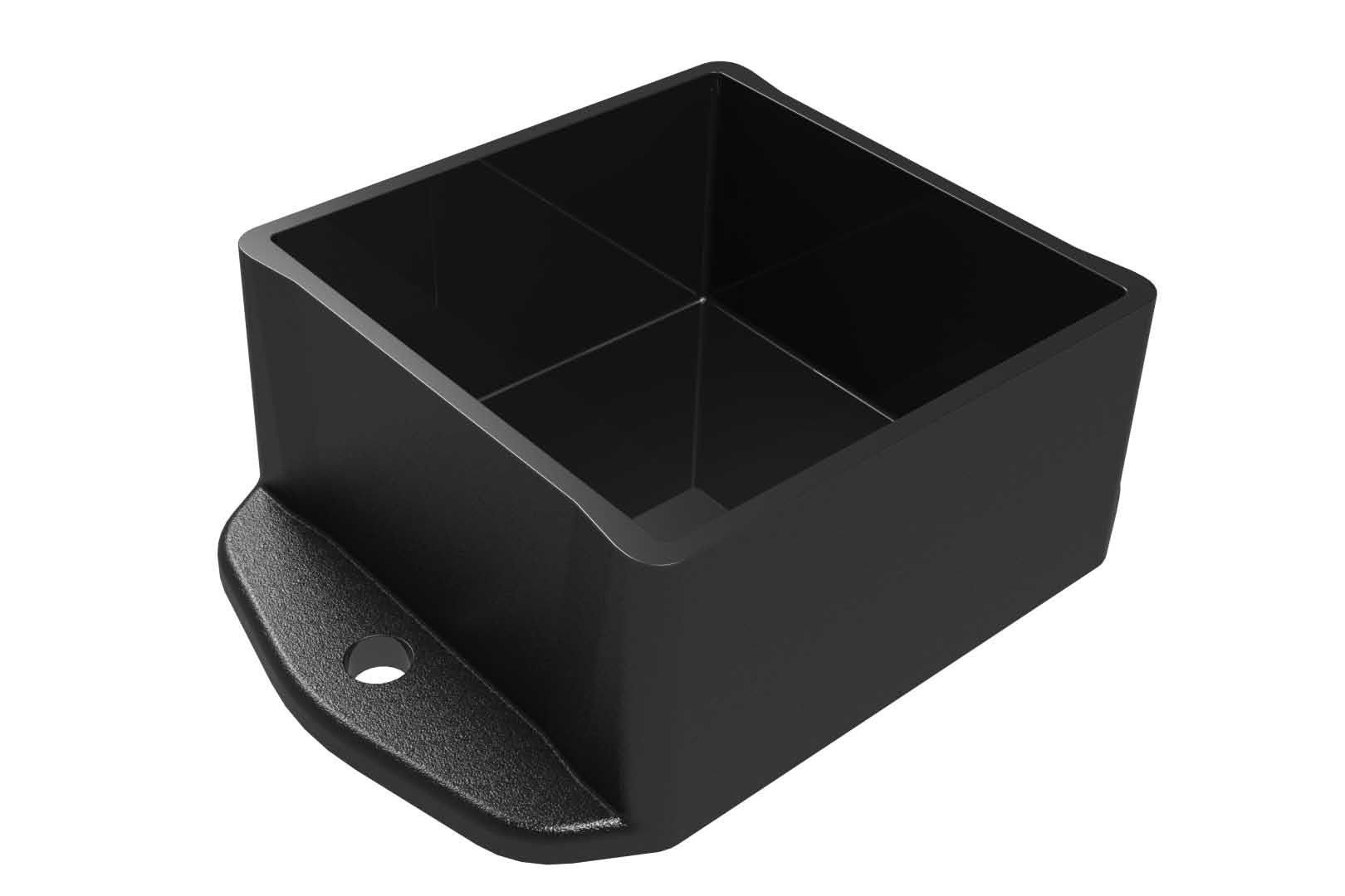 50x50x25mm Black ABS Potting Box