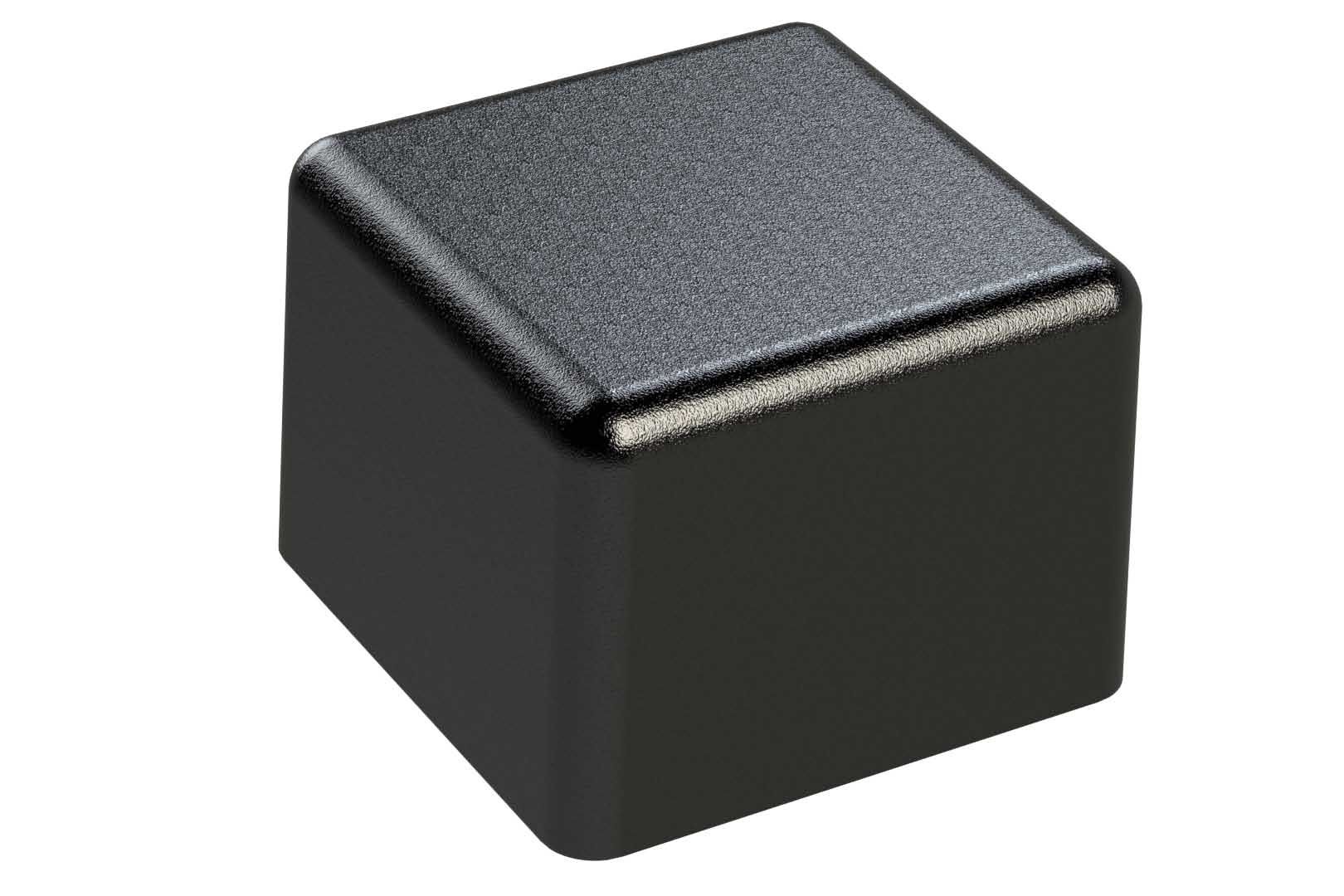 Black ABS Potting Box 50x50x25mm