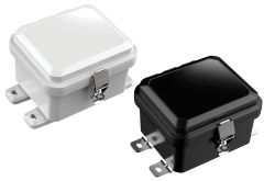 Polycase hinged waterproof electrical enclosure 