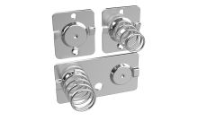 2 Double A battery contacts from Polycase