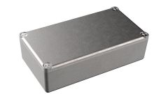 Flanged diecast aluminum waterproof electronic enclosure