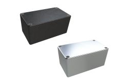 AN-03P Natural diecast aluminum enclosure for electronics - 4.53 x 2.56 x 2.17 inches