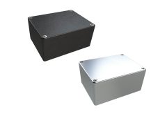 AN-04P Natural diecast aluminum enclosure for electronics - 4.53 x 3.54 x 2.17 inches