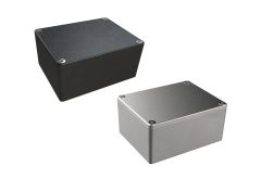 AN-04P Natural diecast aluminum enclosure for electronics - 4.53 x 3.54 x 2.17 inches