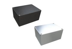 AN-05P Natural diecast aluminum enclosure for electronics - 5.83 x 4.25 x 2.95 inches