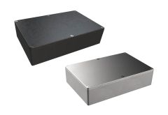 AN-07P Natural diecast aluminum enclosure for electronics - 8.76 x 5.75 x 2.17 inches