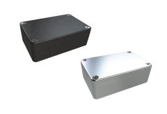 AN-12P Natural diecast aluminum enclosure for electronics - 3.85 x 2.52 x 1.35 inches