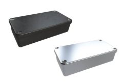 AN-20P Natural diecast aluminum enclosure for electronics - 4.04 x 2.07 x 1 inches