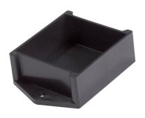 BF-150212 Black plastic potting box PCB enclosure - 2 x 1.5 x 1.25 inches