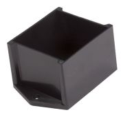 BF-150212 Black plastic potting box PCB enclosure - 2 x 1.5 x 1.25 inches