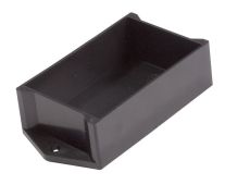 BF-150212 Black plastic potting box PCB enclosure - 2 x 1.5 x 1.25 inches