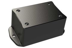 BT-2315MB Black plastic enclosure for electronics with screw on cover - 3.05 x 2.05 x 1.58 inches