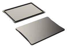 BX-23C plastic glue on cover for Polycase BX series enclosures