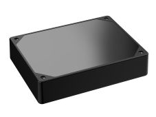 Black Electronic Enclosure