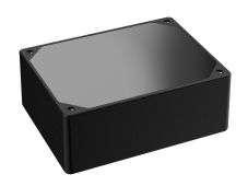 Black Electronic Enclosure