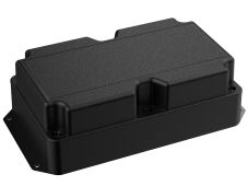 DC-59FMMT Black plastic heavy duty enclosure for electronics with a Flush/Textured cover style - 8.25 x 5 x 2.8 inches