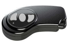 black key fob case for remote applications 3 buttons
