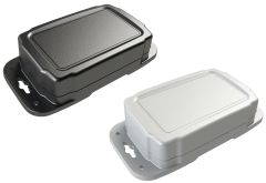 HD-35FMMT Black NEMA 6P rated waterproof polycarbonate enclosure for electronics  - 5.5 x 3.5 x 1.5 inches