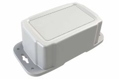 Gray plastic HD-36F boxes with waterproof gasket