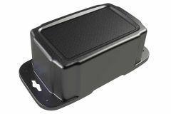 black weatherproof HD-36F enclosure with extra deep cover