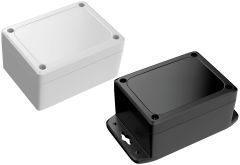 Watertight plastic electronics enclosure