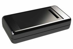 KT-45S0 Black small plastic handheld enclosure for electronics - 3.52 x 1.77 x 0.73 inches