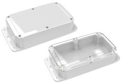 plastic junction box enclosure with clear lid