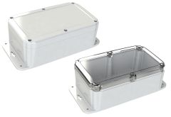 ML-58F*15 Gray weatherproof NEMA 4x enclosure  - 8.75 x 5.25 x 3.3 inches