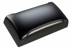 NX-2410PMB Black indoor ABS enclosure for electronics with internal mounting bosses for PC board - 4.11 x 2.23 x 1 inches