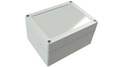 SG-13-02 Gray weatherproof electrical junction box - 6.38 x 4.8 x 3.54 inches