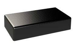 TS-2409P Black indoor enclosure for electronics - 4 x 2.13 x 0.9 inches