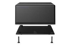 TS-3315P Black basic indoor enclosure for electronics with screw on cover - 3 x 3 x 1.5 inches