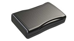 VM-24M2AAMTT Black handheld enclosure for electronics with battery compartment - 4.63 x 2.84 x 1 inches