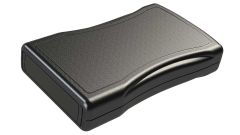VM-35M2AAMTT Black handheld enclosure for electronics with battery compartment - 5.5 x 3.25 x 1.03 inches