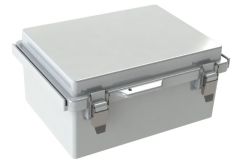 waterproof hinged enclosure