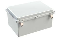 hinged enclosure